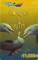 JAPON. PREPAGO. Super Dolphin Call- Dolphins. 11/2001. JP-PRE-JPS-0002. (111) - Delfini