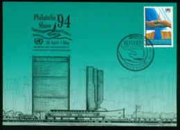 Er UN New York Show Card 1994 MiNr SC 19 | Boxborough MA, PHILATELIC SHOW '94 - Brieven En Documenten