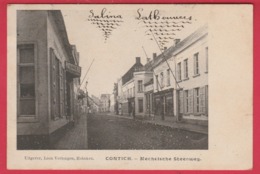 Kontich - Mechelsche Steenweg - 1904 ( Verso Zien ) - Kontich