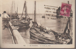 LE HOURDEL - SORTIE DU PORT - Le Hourdel