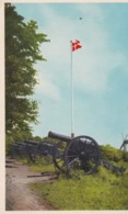 CPSM 9X14 . Militaria. DANMARK . The Old Guns At The Dyboll Mill  (CANONS ) - Materiaal