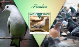 Guinea Bissau. 2019 Pigeons. (0905b)  OFFICIAL ISSUE - Pigeons & Columbiformes