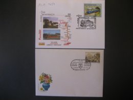 Österreich 2003- 2 Belege Bad Wimsbach-Neydharting Mit Sonderstempel - Storia Postale