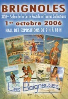 SALON  DE BRIGNOLES 2006 AFFICHES LES BAIGNEUSES - Brignoles