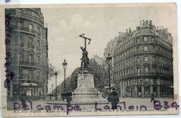 - 312 PARIS - Statue De Chappe,  Carrefour Du Bd Saint Germain Et BD Raspail, Animation , Non écrite, TTBE, Scans. - Arrondissement: 08