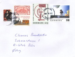 [A4] Christian IV. - Hafnia - Dampflokomotive - Leon Degand - Poul Anker Bech - Cartas & Documentos