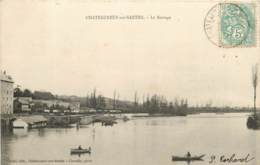 CHATEAUNEUF SUR SARTHE LE BARRAGE - Chateauneuf Sur Sarthe