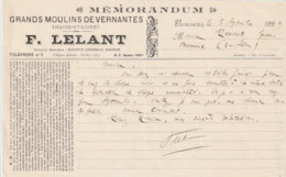 49 -  VERNANTES - LES GRANDS MOULINS De VERNANTES.  F. LELANT . Demi Format - Agriculture