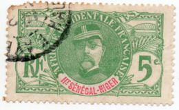 Timbre/Stamp "Colonie Française" - N°4 - HAUT-SENEGAL & NIGER - Cotation Y&T = 3,20 Euros - Gebruikt