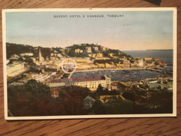 CPACPSM, Publicité, Queens Hotel & Harbour, Torquay, écrite - Torquay