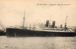 Paquebot  ..DE  LA SALLE - Passagiersschepen