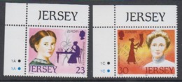 Europa Cept 1996 Jersey 2v (corners) ** Mnh (45223K) - 1996