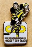 HOCKEY SUR GLACE - CLUB DES PATINEURS DE MEYRIN - GENEVE - SUISSE - ICE HOCKEY - JOUEUR - CANNE -      (19) - Winter Sports