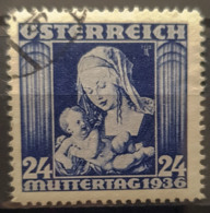 AUSTRIA 1936 - Canceled - ANK 627 - Muttertag 1936 - Used Stamps