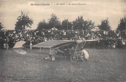 Thème : Aviation .    Santos Dumont  Monoplan  Le Baby       (Voir Scan) - Airmen, Fliers