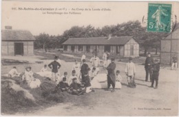 FRANCE - ST. AUBIN DU CORMIER - AU CAMP DE LA LANDE D`OUEE - Barracks