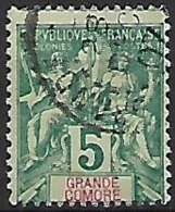 GRANDE COMORE   -   1897 .   Y&T N° 4 Oblitéré. - Gebraucht