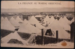 FRANCE - MAROC, SAFSAFAT LE CAMP ET LA REDOUTE , LEGION ETRANGERE , FOREIGN LEGION - Regimente