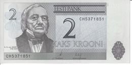 ESTONIE - 2 Krooni 2007 - UNC - Estonia