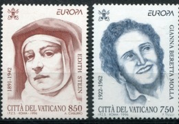 Vatican - Europa CEPT 1996 - Yvert Nr. 1036/1037 - Michel Nr. 1179/1180 ** - 1996