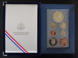 USA OFFICIAL PRESTIGE SET 1994 SILVER PROOF WORLD CUP 1994 - Proof Sets