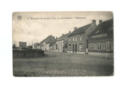 Bouchout-lez-Anvers  -  La Rue De La Station - Statiestraat (1912). - Böchout