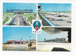 75  ORLY   AEROPORT      MULTIVUES  BON ETAT  2 SCANS - Aéroports De Paris