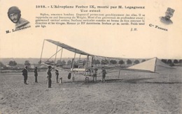 Thème : Aviation .    Legagneux   Aéroplane Ferber IX   (Pli Voir Scan) - Flieger