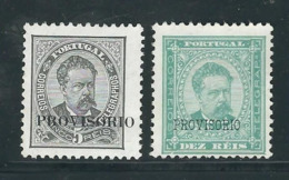 PORTUGAL  N° 78 & 79 * - Unused Stamps