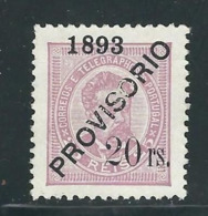 PORTUGAL  N° 93 * - Unused Stamps