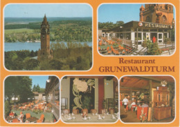 AK Berlin Grunewald Restaurant Grunewaldturm Havelchausse 61 Karlsberg A Gatow Spandau Charlottenburg Wilmersdorf Dahlem - Grunewald