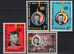 GHANA - 1963 - Eleanor Roosevelt; 15th Anniv. Of The Universal Declaration Of Human Rights - MNH - Ghana (1957-...)