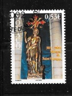 Monaco;n°2380 O (avec Gomme D'origine ,tampon De Monaco) " Statue 'cathédrale De Monaco)" (sous Faciale) - Other & Unclassified