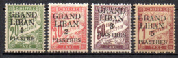 Col17  Colonie Grand Liban Taxe  N° 2 à 5 Neuf X MH  Cote 31,00 € - Postage Due