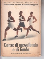 CORSE    DI  MEZZOFONDO E DI  FONDO  Federazione  ITALIANA    Di  Atletica  1941 - Oorlog 1939-45