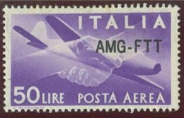 TRIESTE A.M.G.-F.T.T. SASS. P.A. 22A  NUOVO - Airmail