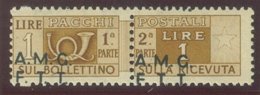 TRIESTE A.M.G.-F.T.T. SASS. P.P. 1f NUOVO - Postal And Consigned Parcels
