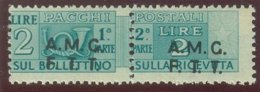 TRIESTE A.M.G.-F.T.T. SASS. P.P. 2f NUOVO - Postal And Consigned Parcels