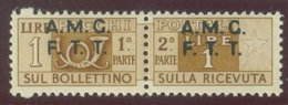 TRIESTE A.M.G.-F.T.T. SASS. P.P. 1gab  NUOVO - Postal And Consigned Parcels