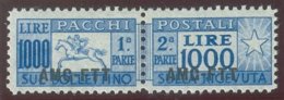 TRIESTE A.M.G.-F.T.T. SASS. P.P.  26/I  NUOVO - Postal And Consigned Parcels