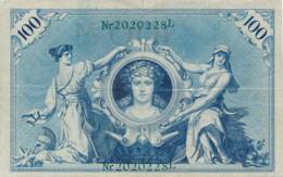 Numismatique -B3729 -Allemagne 100 Mark 1908 ( Catégorie,  Nature état ... Scans)-Envoi Gratuit - 100 Mark