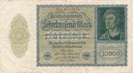 Numismatique -B3729 -Allemagne 10000 Mark 1922 ( Catégorie,  Nature état ... Scans)-Envoi Gratuit - 10000 Mark