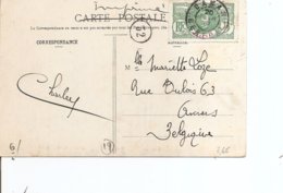 Sénégal ( CP De 1910 De Dakar Vers La Belgique à Voir) - Covers & Documents