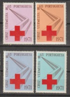 PORTUGAL - CRUZ VERMELHA EMISSÃO DE 1971 - Unused Stamps