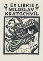 Ex Libris Miloslav Kratochvil - Michael Florian (1911-1984) - Bookplates