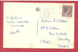 Y&T N°176 LUXEMBOURG  Vers  FRANCE  1926 - Briefe U. Dokumente