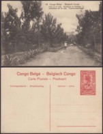 CONGO EP VUE 10C ROUGE  "N°59 POSTE DE LA LOWA PLANTATIONS DE FUNTUMIA"  (BE) DC-4651 - Enteros Postales