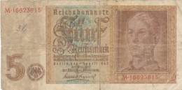 Numismatique -B3729 -Allemagne 5 Reichsmark 1942 ( Catégorie,  Nature,  état ... Scans)-Envoi Gratuit - 5 Reichsmark