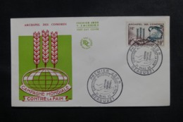 COMORES - Enveloppe FDC  En 1963 - Campagne Contre La Faim - L 47100 - Storia Postale