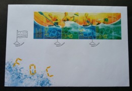 Finland Summer Olympic Games 1996 Olympic Sport Game Swimming (FDC) - Covers & Documents